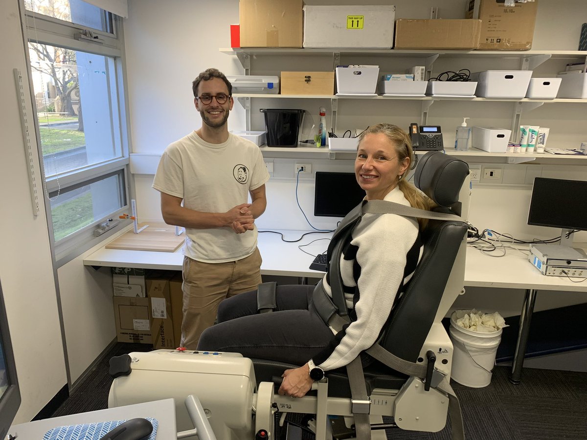 Volunteering for studies as a control is an amazing help to researchers while you get the chance to keep up to date with emerging research 🔬 Thank you @m_girdwood for the opportunity to be involved. Looking forward to what you find #legstrength #spatialawareness #hoptests