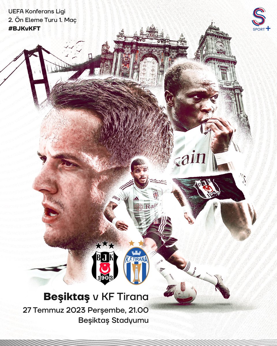 Bugün #BeşiktaşınMaçıVar 💪

#BJKvKFT | #UECL