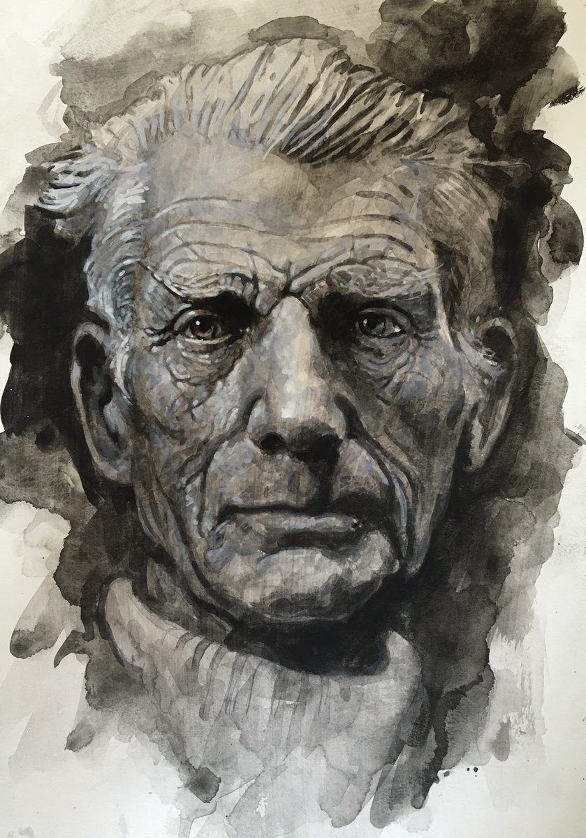 هذا هو الانسان! يشكو من حذائه والعلة في قدمه!

صامويل بيكيت
في انتظار جودو