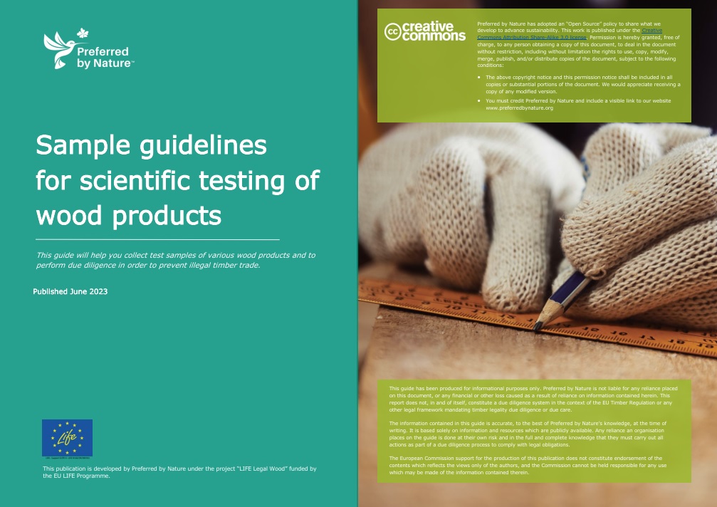 PreferbyNature's tweet photo. 🌳 Did you know that #technology can help us identify the origins and #species of #wood products?
Wondering how this can be done? 📌 Check out our sample guideline for #scientifictesting of #woodproducts here: https://t.co/o5oxrGaXW4
#supplychain #timbertrade #timberlegality https://t.co/iTXubdbu6u