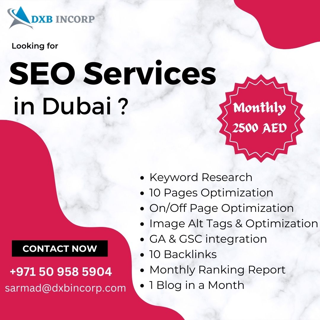 Are you looking for SEO Services in Dubai?
.
.
.
#seo #seomarketing #seoservices #growth #growyourbusiness #business #company #companyformation #companyformationdubai #companyformationuae #CompanyFormationUK #opportunity #businessowner #BusinessGrowth