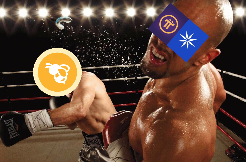 Beenetworkintl's tweet photo. Which Web3 project do you want to see #BeeNetwork take on in a cage fight? 👊💥 

Tag them in the comment and let's see if they're up for the challenge! 🐝🔥 https://t.co/SEhqOGhrn5