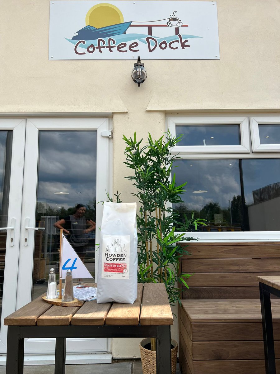 howdencoffee's tweet photo. We are pleased to announce that Coffee Dock Cafe on Goole docks are now being supplied with our Minster blend beans. Great location, well worth a visit #howdencoffee #coffee #goole https://t.co/Jzum1lcudD