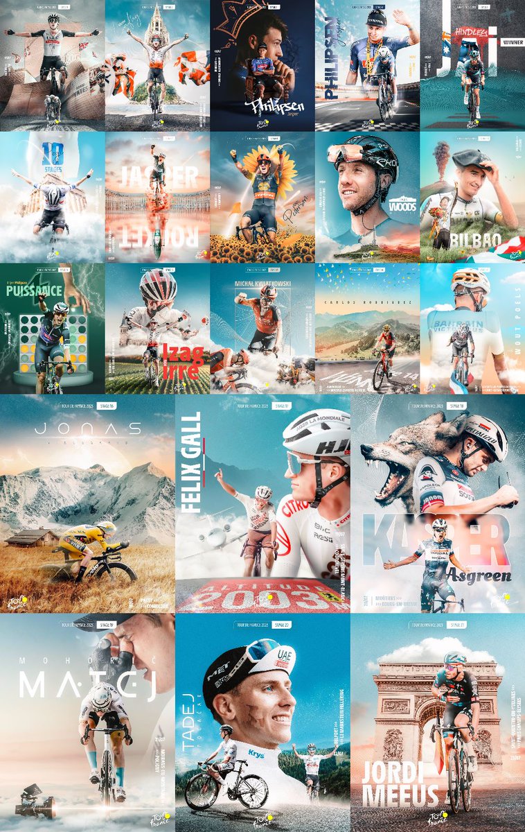 Veni, vidi, vici ! 

#TDF2023 #TDF #cycling