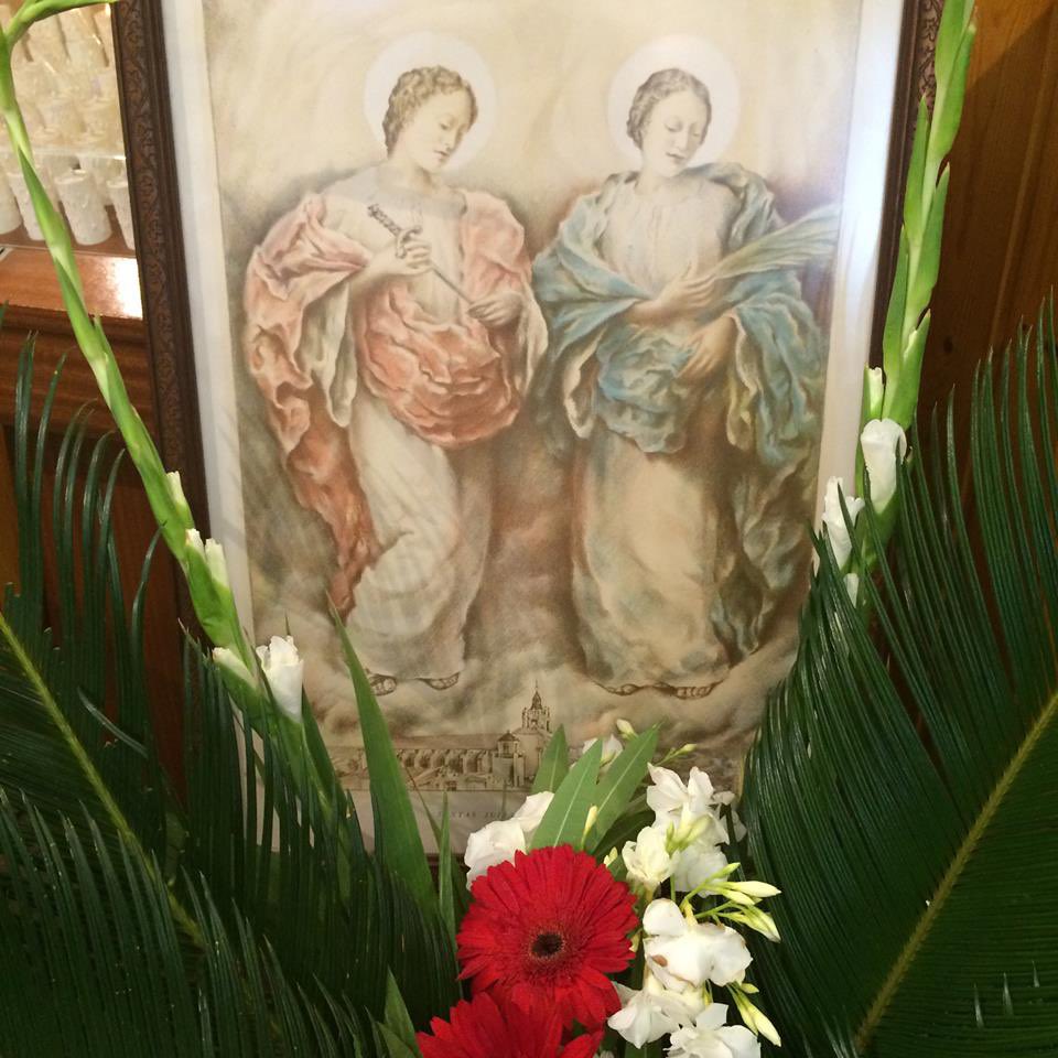 GLÒRIA A LES SANTES!!!!!
VISQUIN SANTA JULIANA i SANTA SEMPRONIANA!!!
VISCA MATARÓ!!!