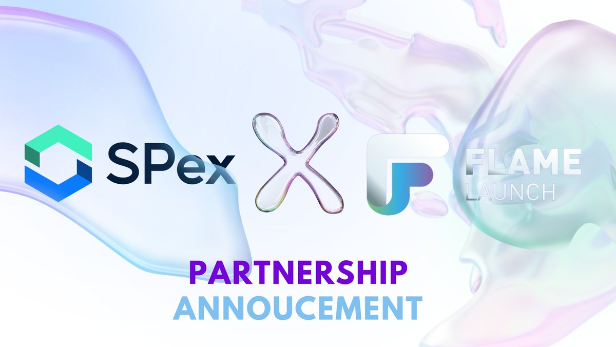 #SPex is thrilled to announce our new partner @FlameLaunch !!🎉🥳 💡#FlameLauch is an empowered @Filecoin ecosystem launchpad. They specialize in launching and growing #FVM projects.😍 Stay tuned for later collaboration🚀💪