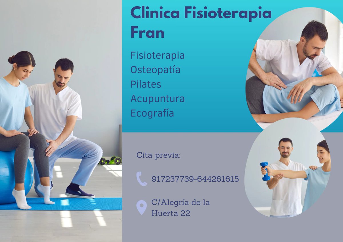 FisioFran1972's tweet photo. No cerramos en verano, ven a  conocernos!!!
917237739 https://t.co/QAfiMoVJPr