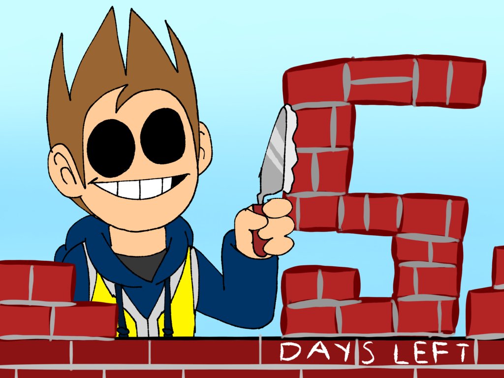 ⏺5 DAYS LEFT⏺ for HAMMER and FAIL REBUILT!! 🛠
Are you Excited? 
#eddsworld #eddsworldfanart #art #fanart #reanimated <a href="/ReanimationHub/">Reanimation Station</a>
