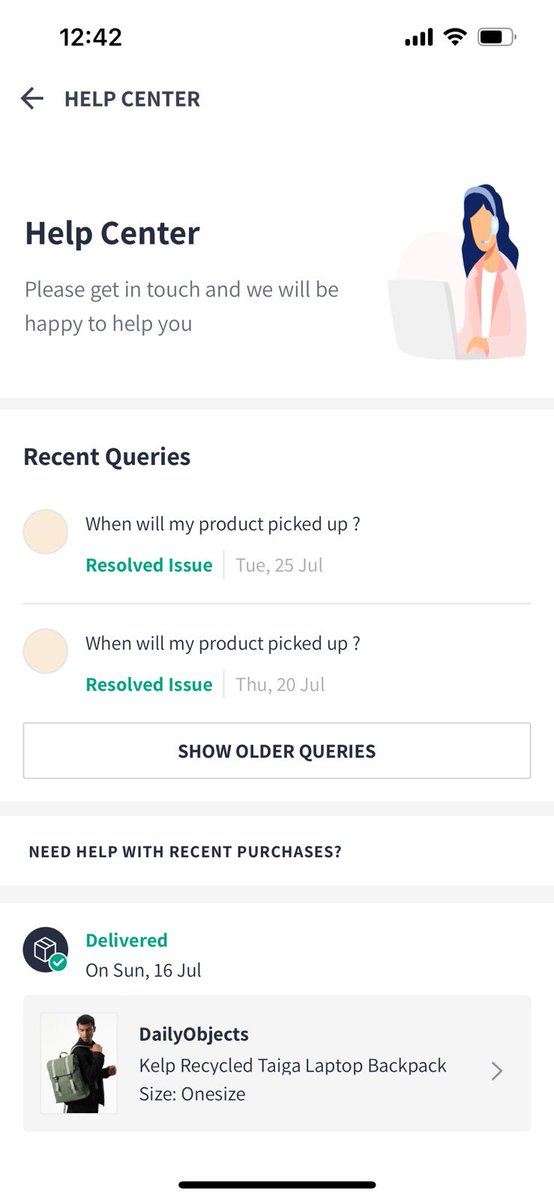 krativ96's tweet photo. Hi @myntra @MyntraSupport 
I received a wrong product which I returned immediately for obvious reason - the biggest mistake of my life. I should have kept it because I didn't know that you guys have the most awful customer experience team which doesn't respond on any platform. https://t.co/4ukFJMycNM