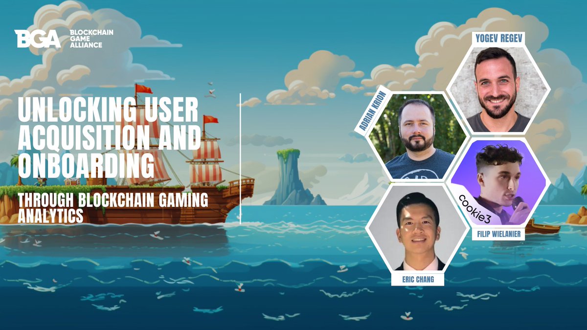 🎮Learn from industry leaders as they discuss how blockchain is changing the way game companies understand and market to specific user groups based on on-chain and off-chain data.

📺youtu.be/EyDWllgVkWs