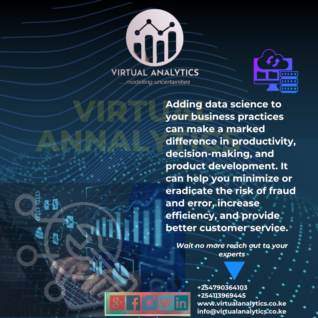 VirtualAnalyt's tweet image. Unveiling the Hidden Insights! 📊💡 Embrace the Power of Data Science to Discover the Untapped Potential! #DataScienceRevolution #DataDrivenDiscoveries #UnleashingDataPower