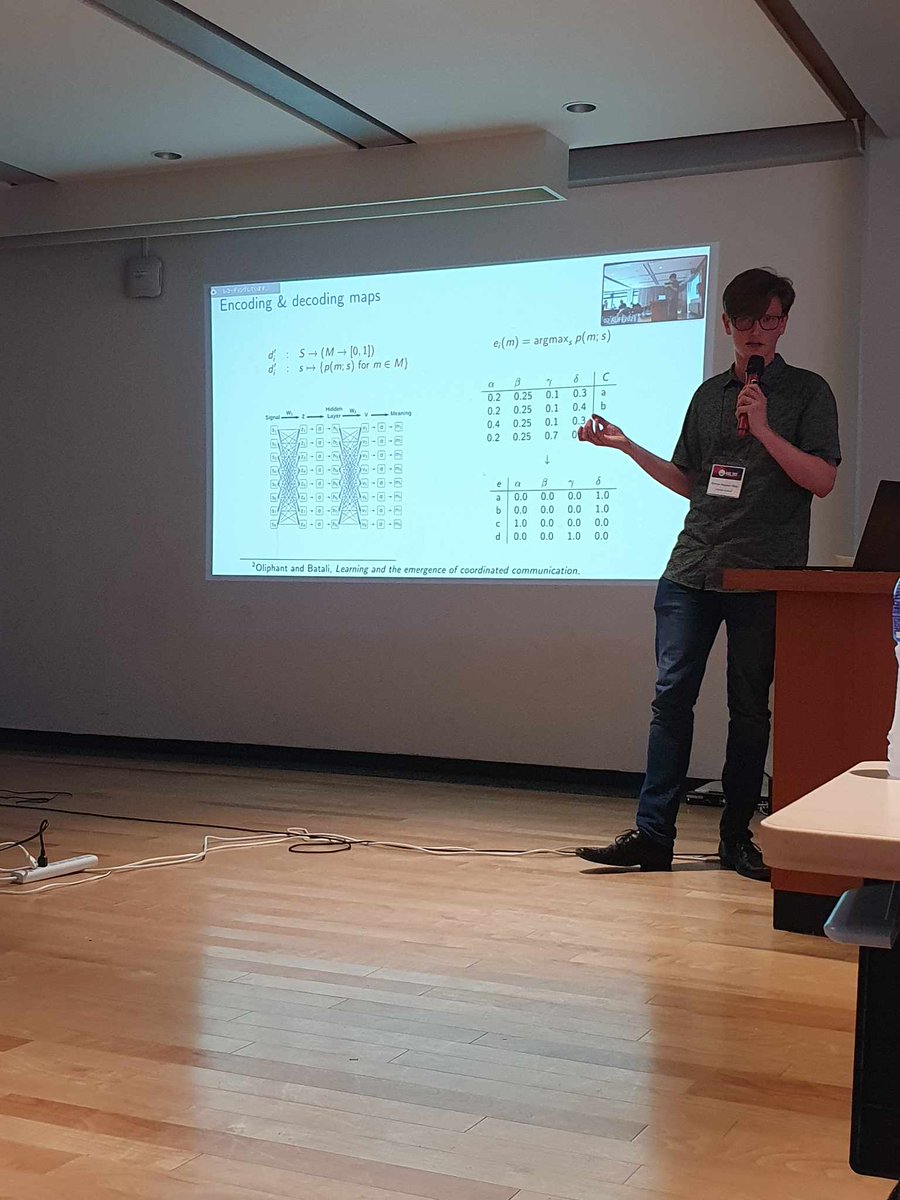 Thank you everyone who came to my talk on the effect of community structure on language evolution in a population based ILM at #ALIFE2023 in  Sapporo Japan!

You can read the paper here: arxiv.org/abs/2305.11962