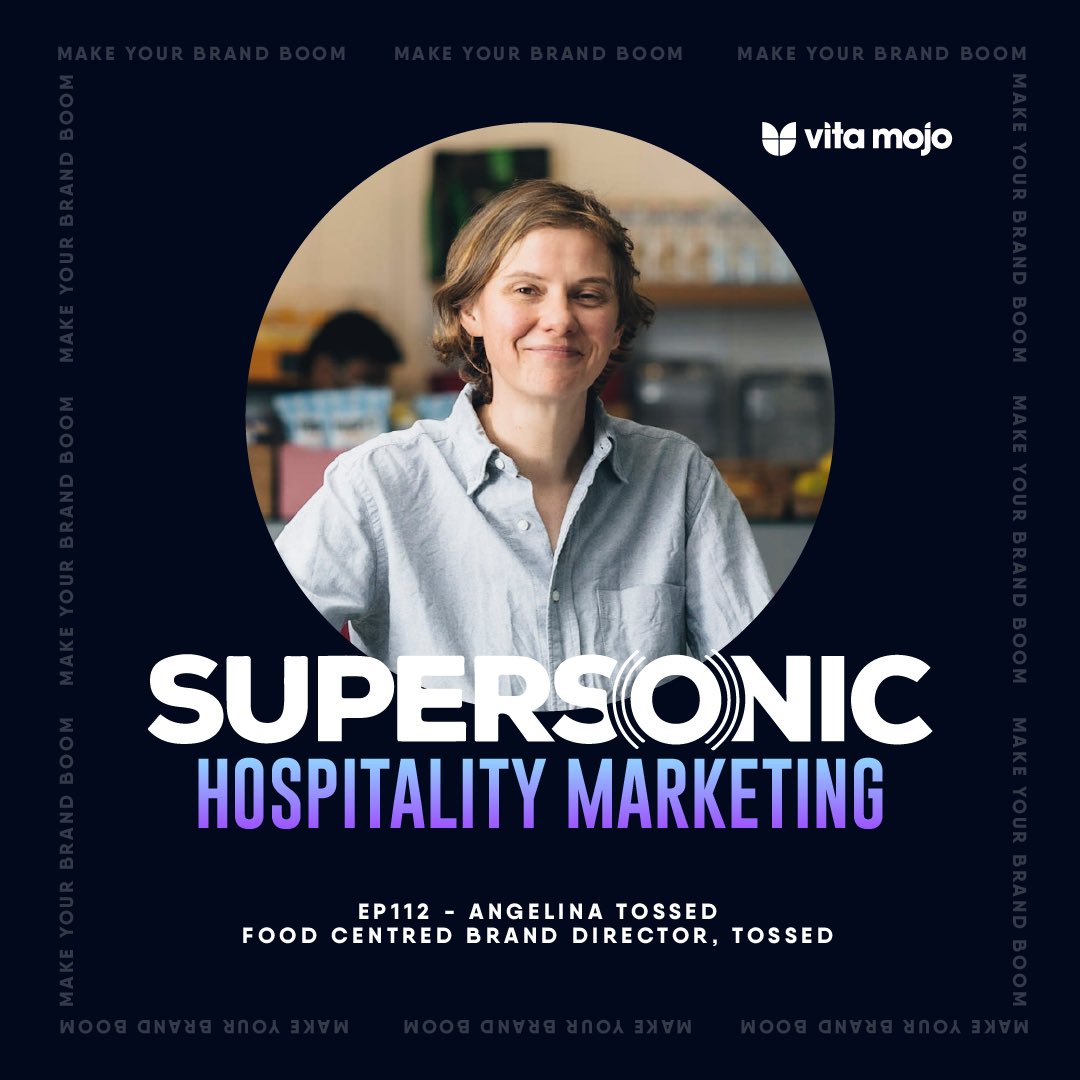 Supersonic_Inc's tweet image. THIS WEEK'S GUEST IS ANGELINA HARRISON, BRAND DIRECTOR, TOSSED. WE TALK ALL THINGS TECH, SALAD, GROWTH POST COVID, GROWING A BRAND IN THE RIGHT WAY AND WHY VITA MOJO WERE THE PERFECT PARTNERS TO HELP TOSSED ON THE NEXT STAGE OF THEIR JOURNEY. #tossed @VitaMojo