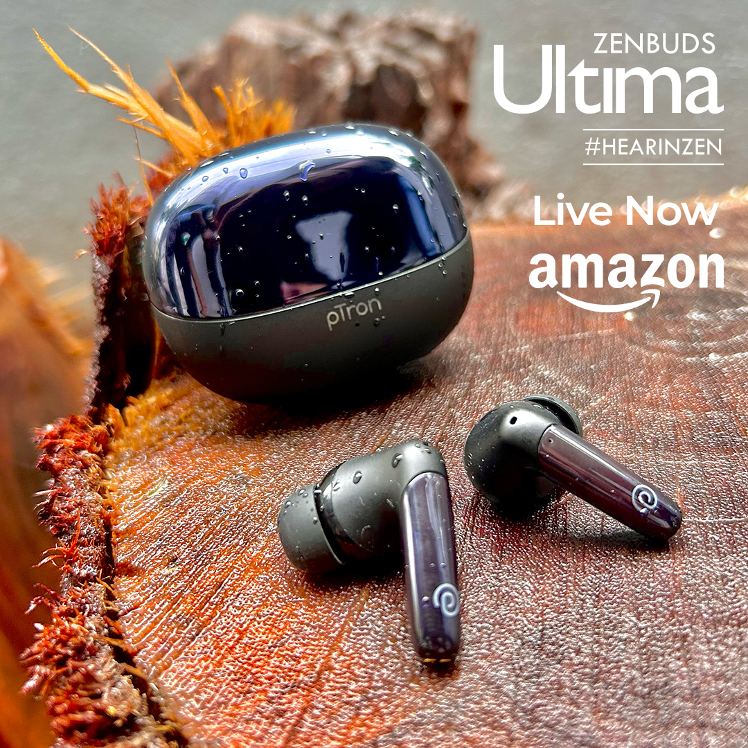 Unplug from the noise, plug into style - ZenBuds Ultima has it all! 🎵🎧✨ #ZenBudsUltima #ANC #Newlaunch #BeLoudBeProud #pTronEveryday