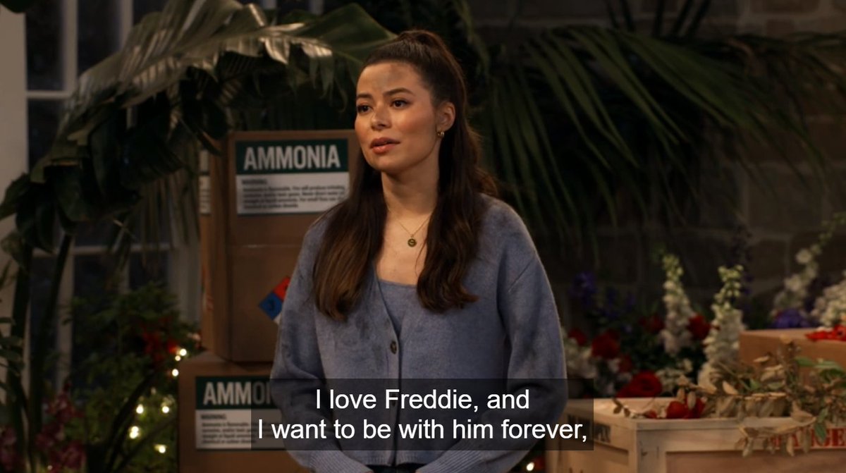 Carly wants to be with him forever 🥹 #Creddie #iCarly