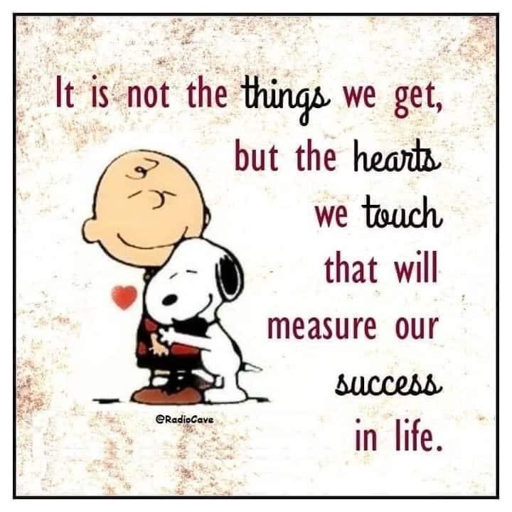 ❤️ The Hearts We Touch Measure our Success In Life ❤️