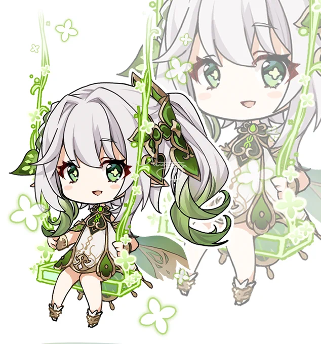 ちびナヒーダ #原神 #ナヒーダ