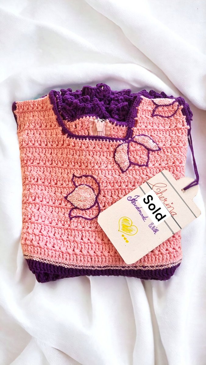 Authorcherina's tweet photo. Made to order handmade Crochet Lotus Dress for Baby was a bliss to work with. 35+ hours Crochet working and here we're with the amazing results.
🧿🧿🧿
#Crochet #Handmadewithlove #Handmadewith❤️ #CrochetCommunity #love🧿 https://t.co/LHScNH6cD8