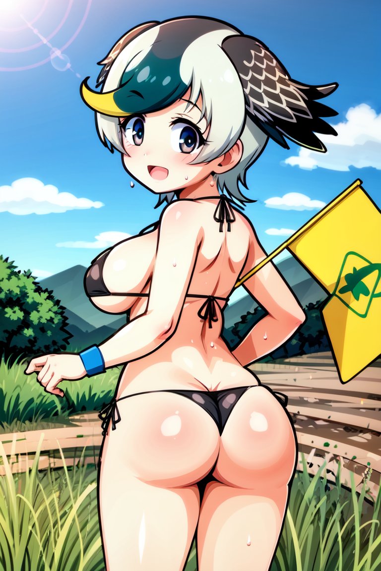 AI描きプログラムでカルガモの水着姿を作ってみました🦆💦

#けものフレンズ 
#stablediffusion 
#AIイラスト #AIArt 