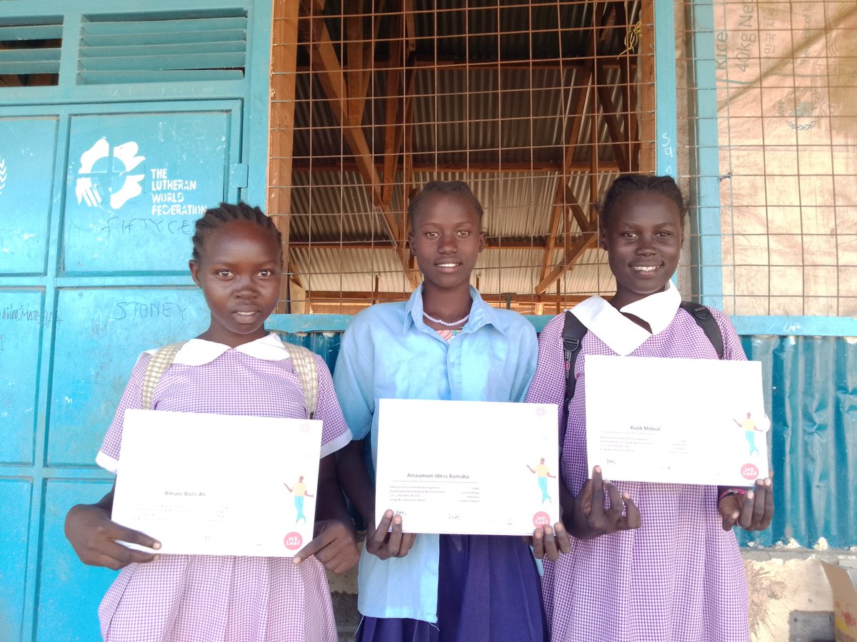📢We congratulate the class of July 2023 for successfully completing adolescent reproductive health training for young adults in primary school!🥳 #youthempowerment #reproductivehealtheducation #communitydevelopment #skillstraining @WeLeadKe