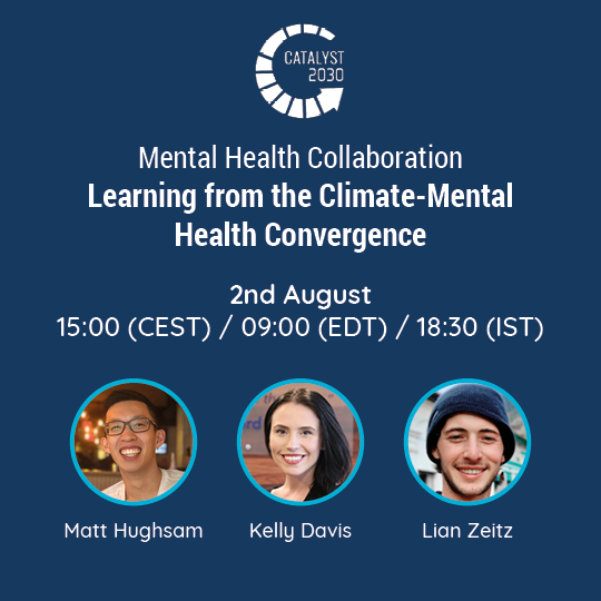 Ashoka (@ashoka) on Twitter photo Join <a href="/Catalyst_2030/">Catalyst 2030</a> webinar on August 2, 15:00 CEST, discussing 'Learning from the Climate-Mental Health Convergence.'
Don't miss out! Register for free at 👇
us06web.zoom.us/meeting/regist…
#mentalhealth #climate Join <a href="/Catalyst_2030/">Catalyst 2030</a> webinar on August 2, 15:00 CEST, discussing 'Learning from the Climate-Mental Health Convergence.'
Don't miss out! Register for free at 👇
us06web.zoom.us/meeting/regist…
#mentalhealth #climate