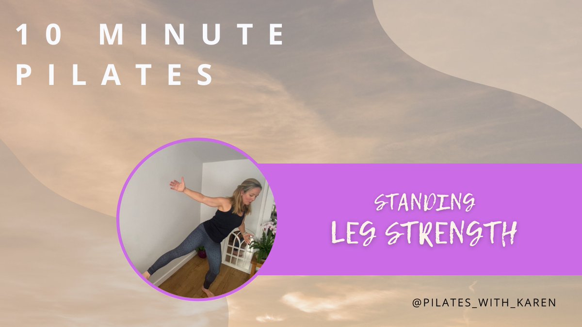 10 MINUTE STANDING LEG STRENGTH PILATES | two opportunities to do Pilates with me today, online or live, in person in Epping - mailchi.mp/2f56a66cd891/1…