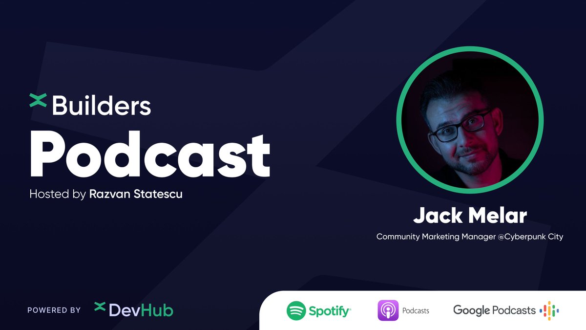 The 8th xBuilders Podcast episode with <a href="/jackmelar36/">Jack Melar</a> from @cyberpunkcity is now live 🔥

🔗 youtu.be/5zqZU5C_ZEQ

In this episode we're talking with Jack, Community Marketing Manager at Cyberpunk City about his background, how he joined MultiversX, how Cyberpunk City started,