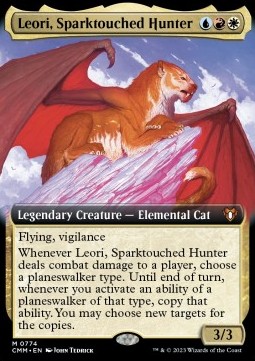 hollowmandrake's tweet photo. Ayer, revisando los decks vi que el monored de Chandra estaba algo dejado y pensé y si... Pues sí. Vamos a probar nuevas interacciones. Leori sólo con #Chandras. 18 PW del mismo tipo y que con estos colores puedes proteger y doblar triggers. A ver como queda. #MTGCMM #commander https://t.co/ykdLgvua9e