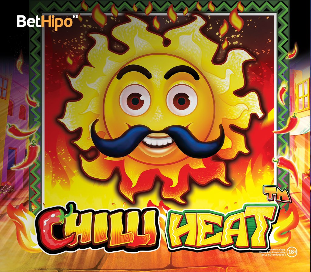 BetHipo's tweet photo. Wale wanapenda pili pili, we have just the game for you! 

Cheza CHILI HEAT kwa BetHipo Casino for your chance to win big!

Visit https://t.co/xpzqHcutm8! https://t.co/6f9Mvxyixo