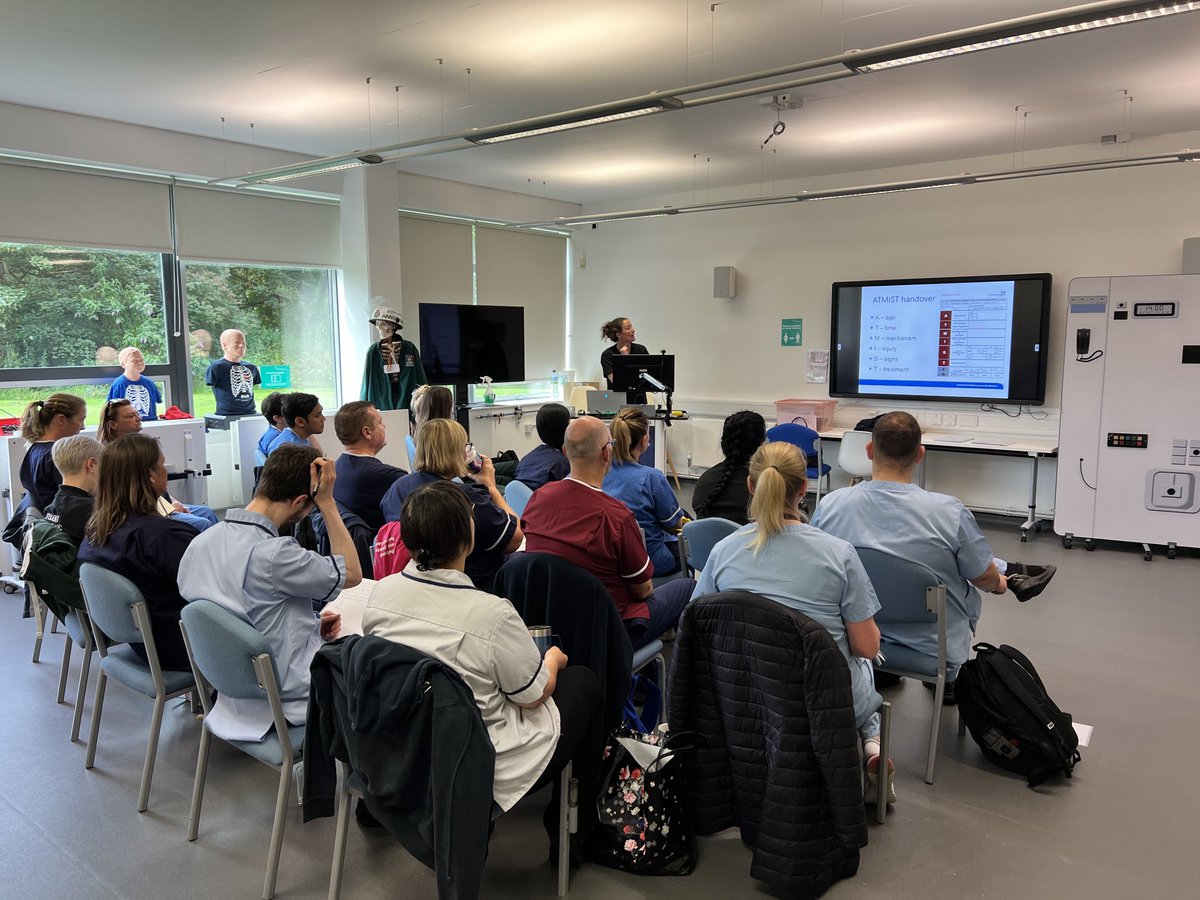 University of Gloucestershire Simulation (@uogsimulation) on Twitter photo We’re off! The first pilot of the new #TILS trauma course in Gloucester. Run as partnership between <a href="/gloshospitals/">Gloucestershire Hospitals NHS Foundation Trust</a> and <a href="/uniofglos/">University of Gloucestershire</a>. ED Nurses and Paramedic, Nursing, ODP and radiography students. Inter professional Skills, workshops and loads of clinical #sim 👍 We’re off! The first pilot of the new #TILS trauma course in Gloucester. Run as partnership between <a href="/gloshospitals/">Gloucestershire Hospitals NHS Foundation Trust</a> and <a href="/uniofglos/">University of Gloucestershire</a>. ED Nurses and Paramedic, Nursing, ODP and radiography students. Inter professional Skills, workshops and loads of clinical #sim 👍
