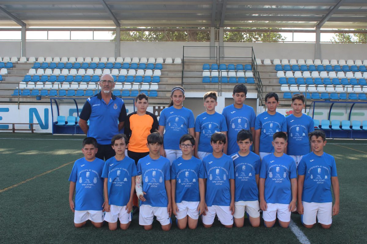 ‼️EQUIPO ALEVÍN, TEMPORADA 22-23‼️
💙💙💙💙⚽⚽⚽⚽👏👏👏👌

Entrenado por Manuel Acedo.