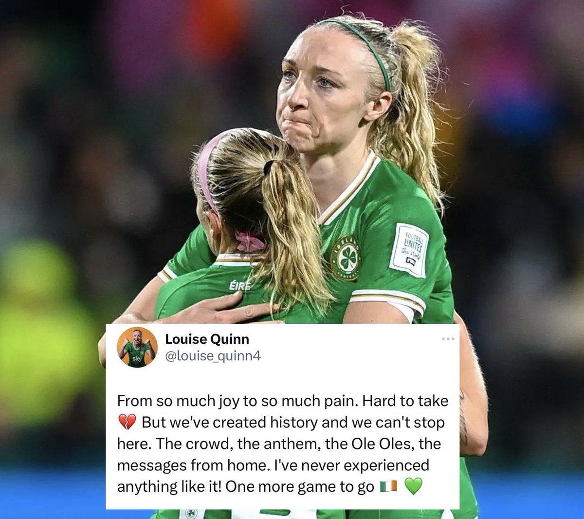 IrelandFootball's tweet photo. Reflections from yesterday 💚

#COYGIG | #OUTBELIEVE https://t.co/1Ht86Di5Lx