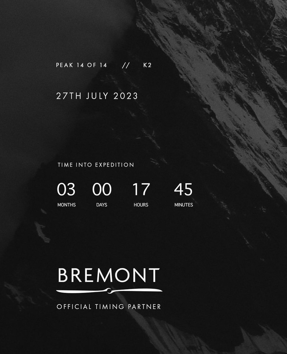 BremontNick's tweet photo. Incredibly proud of our @Bremont ambassador @kristin_harila for climbing all 14 of the 8,000m peaks in an absolutely incredible 3 months and 17 hours.  The fastest by a huge margin of any mountaineer who has attempted it.    Huge Congratulations Kristin. https://t.co/s55BNCqgj6
