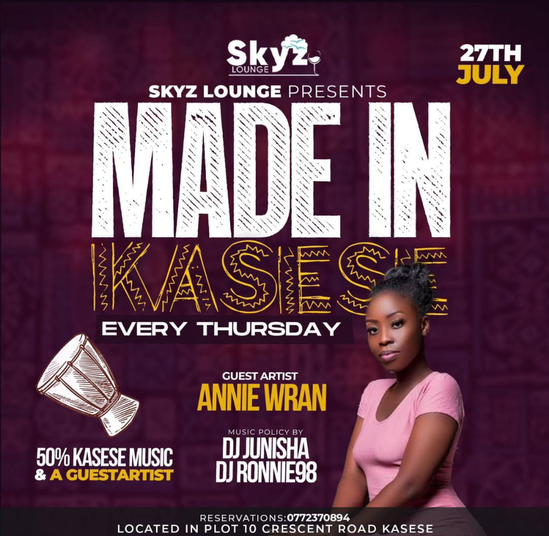 deejay_fetty's tweet photo. Happening tonyt at #SkyLoungeKasese .. let's come through and give vibe to our own @ANNIE_WRAN , she's so good 😊 https://t.co/FnN4Dpz9yK