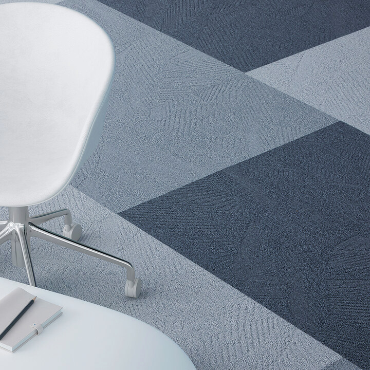 The_Gallery_'s tweet photo. Create waves of calming colour by mixing carpet tiles from IVC Commercial. Visit our website to find our location, request free samples or discuss your projects with our team >> https://t.co/6WjWeVpsfg #ivccommercial #madeinbelgium #flooring #carpettiles #interiordesign https://t.co/L54UKcKDMX