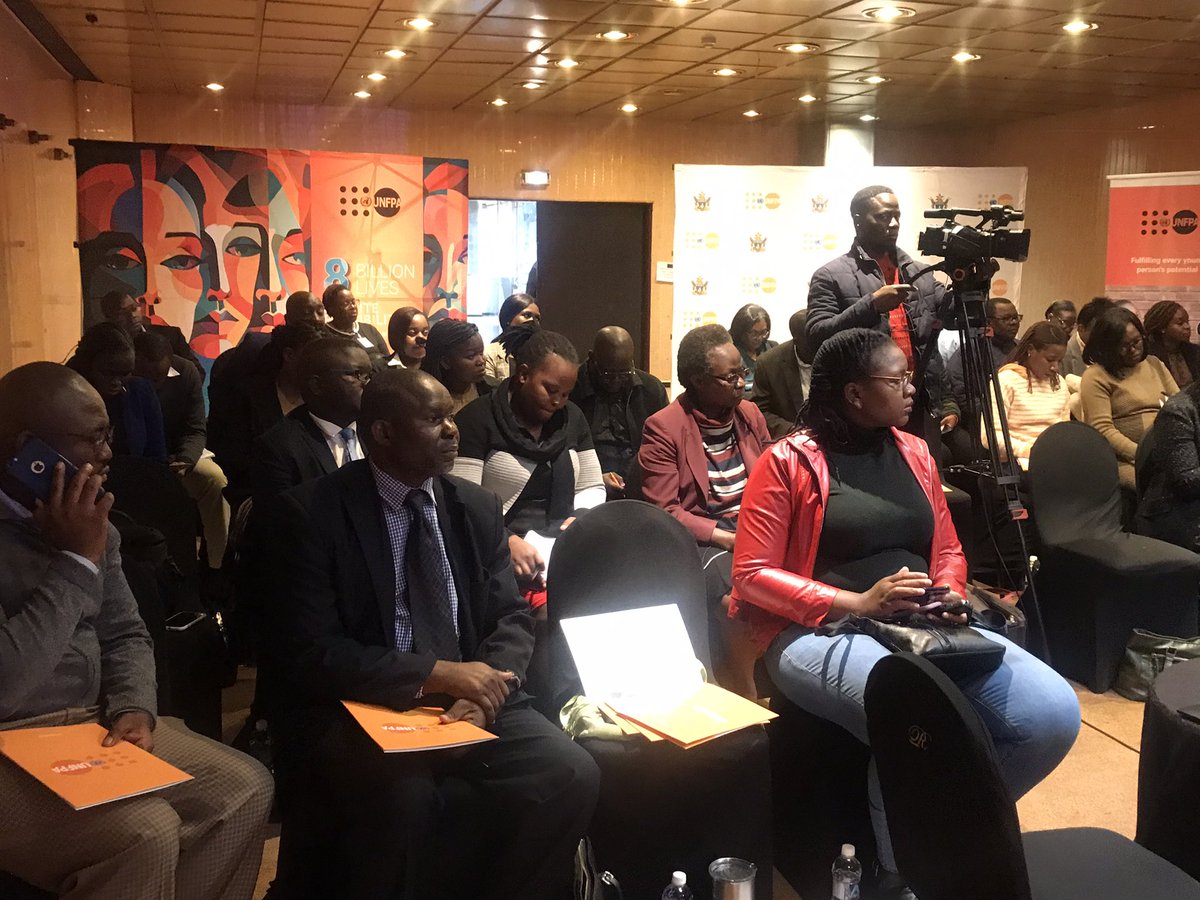 UNFPA_Zimbabwe's tweet photo. Happening now - launch of the State of the World Population Report & World Population Day commemorations by @UNFPA and partners @MirandaTabifor @UNFPA_ESARO @UNZimbabwe @EdwardKallon @abbiemse @gulnara1 @ztnnews @starfmnews
#SWOP2023 #WPD2023 https://t.co/PDoCIlNS0t