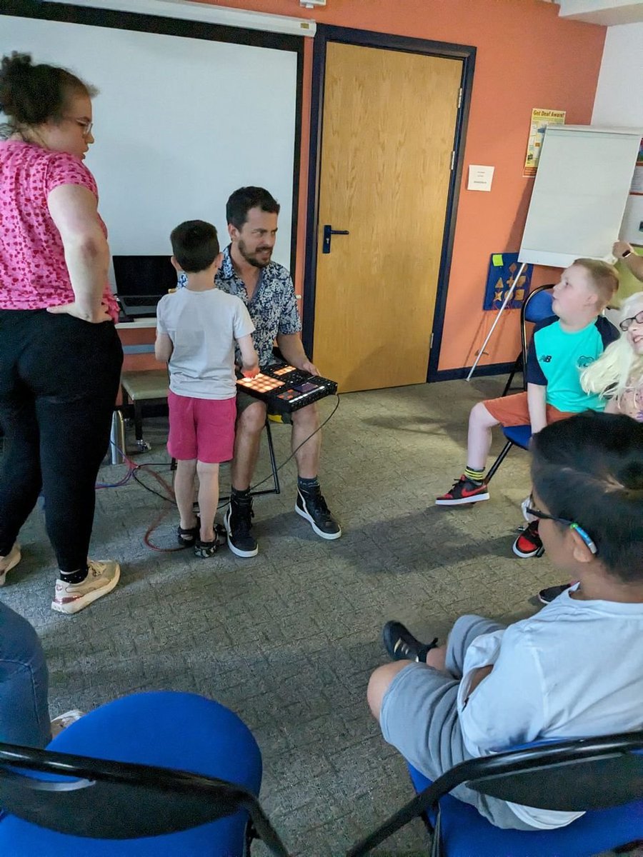 UCANProduction's tweet photo. Yesterday kicked off the start of our summer program! We had a great day of drama and sound exploration with UCAN at SENCOM. Thank you to everyone who came and thank you @BBCCiN  for your support to enable us to run these workshops https://t.co/oISRarNqnD