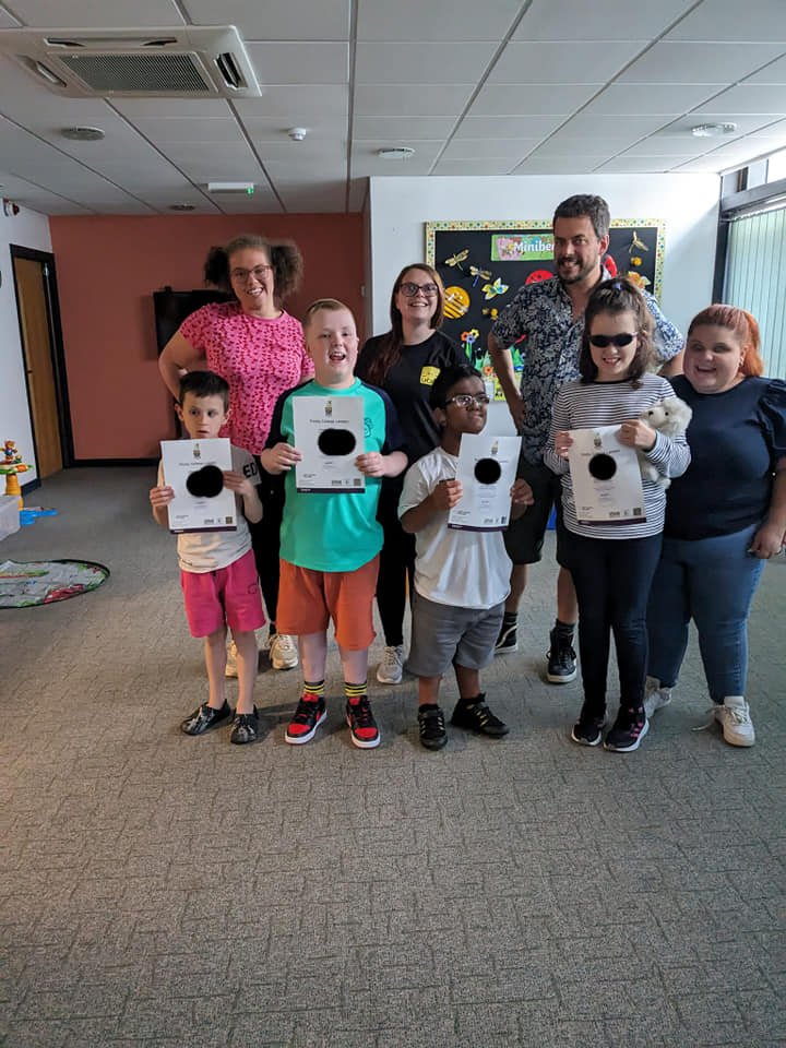 UCANProduction's tweet photo. Yesterday kicked off the start of our summer program! We had a great day of drama and sound exploration with UCAN at SENCOM. Thank you to everyone who came and thank you @BBCCiN  for your support to enable us to run these workshops https://t.co/oISRarNqnD