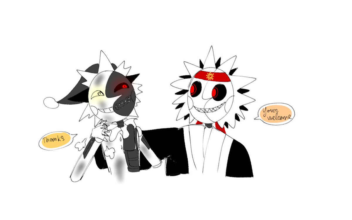 MediusQixi's tweet photo. Bunch of things I drew for Eclipse on SB Ruin 🥹🥹🥹
Bonus with my AU! Eclipse and my mascot gurl Qixi~
#fnafsbfanart #fnaf #fnafeclipse #FNAFRuin #dcaeclipse #daycareattendant #Iluvtheseboissomuch #myart https://t.co/gRrBFMxfjw