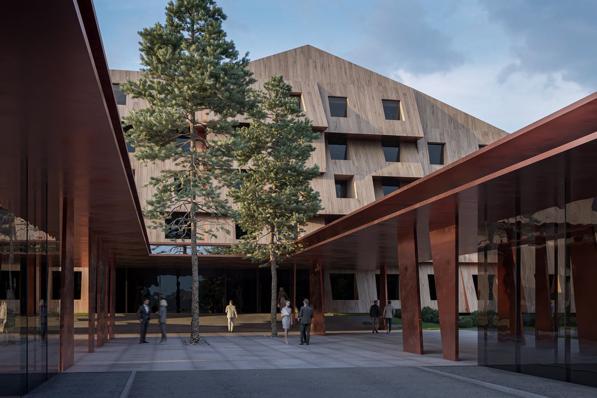 Hotel Brdo Renovation (2020)
.
more at enota.si/all/2021021610…
.
#hotel #brdo #renovationt #slovenia #entrance  #enota #enotaarchitects #parametric #parametricarchitecture #parametricdesign #computational #computationalarchitecture #generative 
.
visualizations Spacer