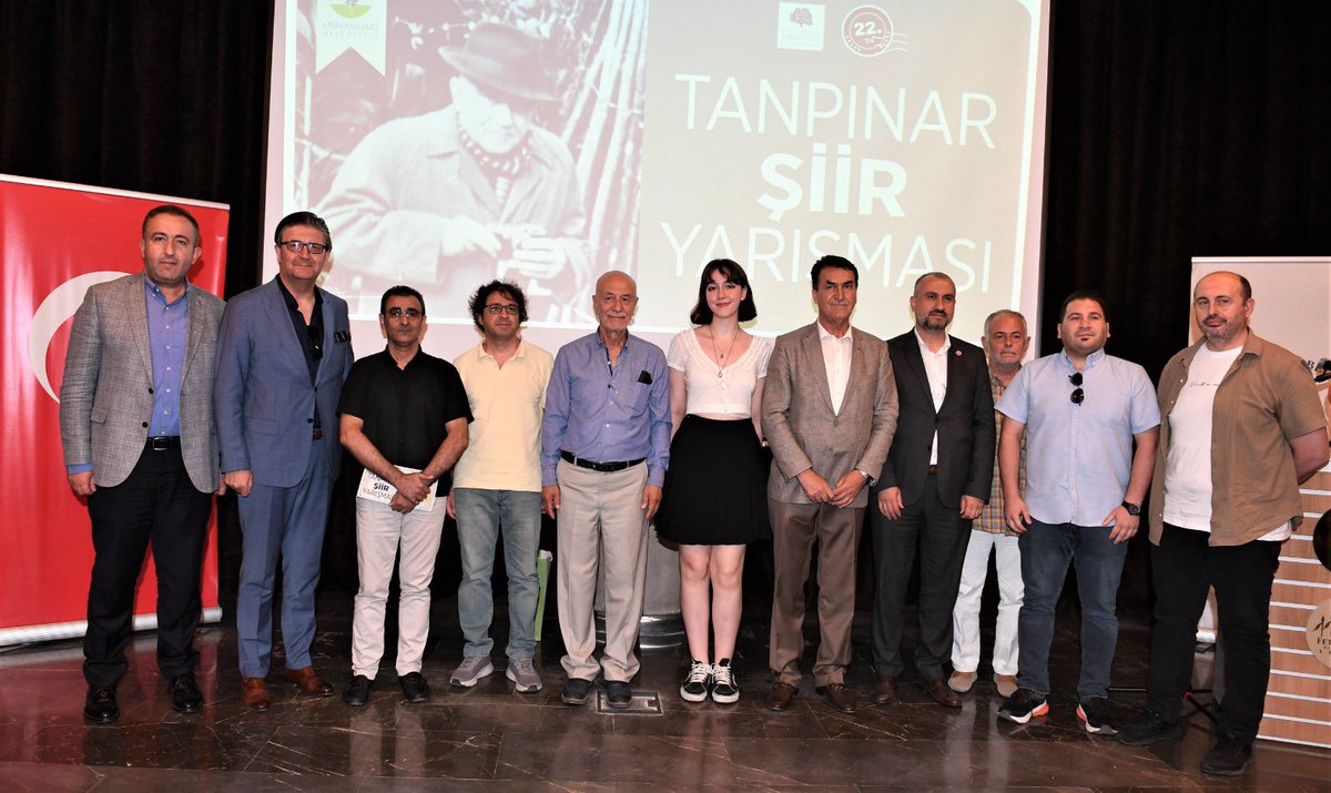 Bu yıl 22’ncisini düzenlediğimiz Ahmet Hamdi Tanpınar Edebiyat Yarışması’nın ödül törenindeydik.

Yarışmamıza katılan, dereceye giren ve emek veren herkese teşekkür ediyorum.

📍Panorama 1326 Bursa Fetih Müzesi