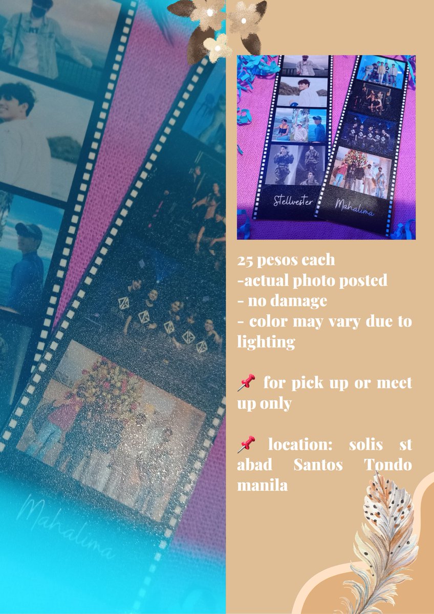LeannemaeG's tweet photo. Hi a'tin I'm selling photo strip and hand banner❗️❗️ https://t.co/MyXy0Yv55B