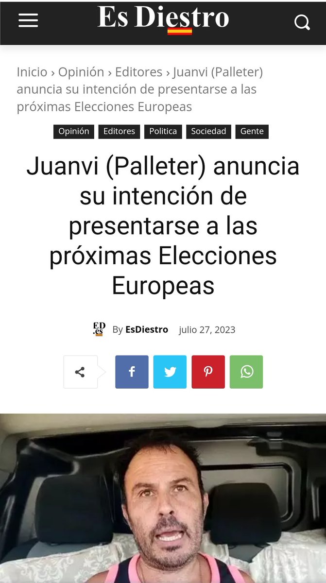 JuanviPalleter's tweet photo. Si el pueblo está conmigo lo voy a intentar hasta el final. 

https://t.co/qbR4byOP7e https://t.co/3ASWytNufa