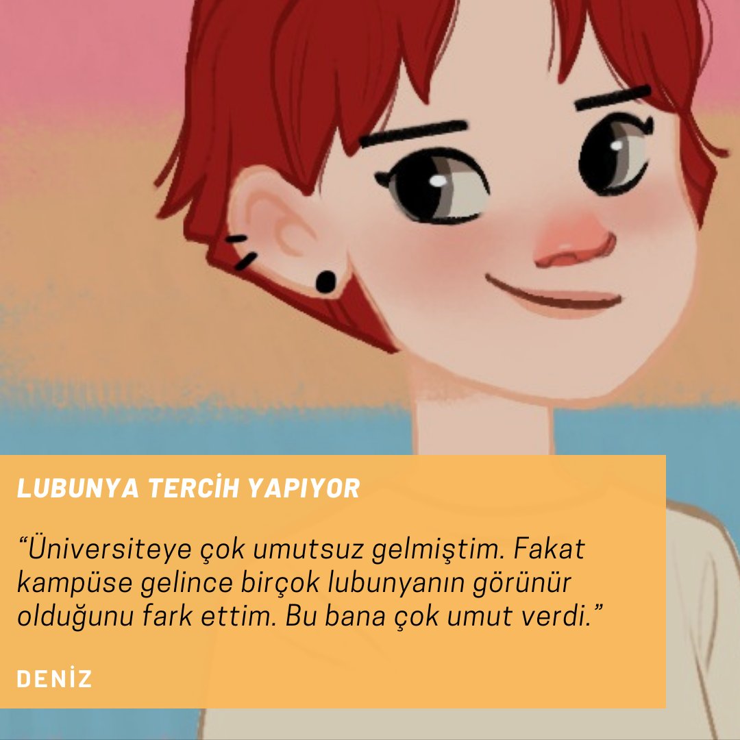 💬 "Kütüphanesi yeterli değil, Toplumsal Cinsiyet kısmı yok mesela. Aile ve Kadın kısmı var sadece. Cinsiyet Belası gibi birkaç kitap vardı, bu dönem gidip baktığımızda kaldırılmışlar."

Lubunya Tercih Yapıyor serisinin 48'inci konuğu Uşak Üni.'den Deniz!

unikuir.org/haberler/lty-s…