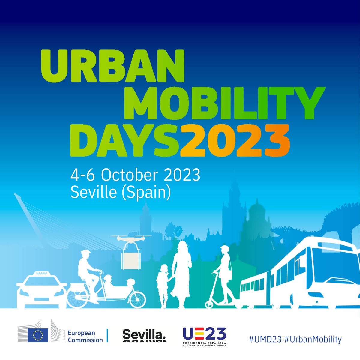 ❗️ Programme update ❗️

Find out who’s joining us for the EU #UrbanMobility Days 2023 in Seville🇪🇸!
👉 europa.eu/!WnWjQB

Let's connect, share &amp; discuss the path forward for a sustainable, innovative, &amp; equitable future for Europe’s urban mobility – sign up now! 🏙️

#UMD23
