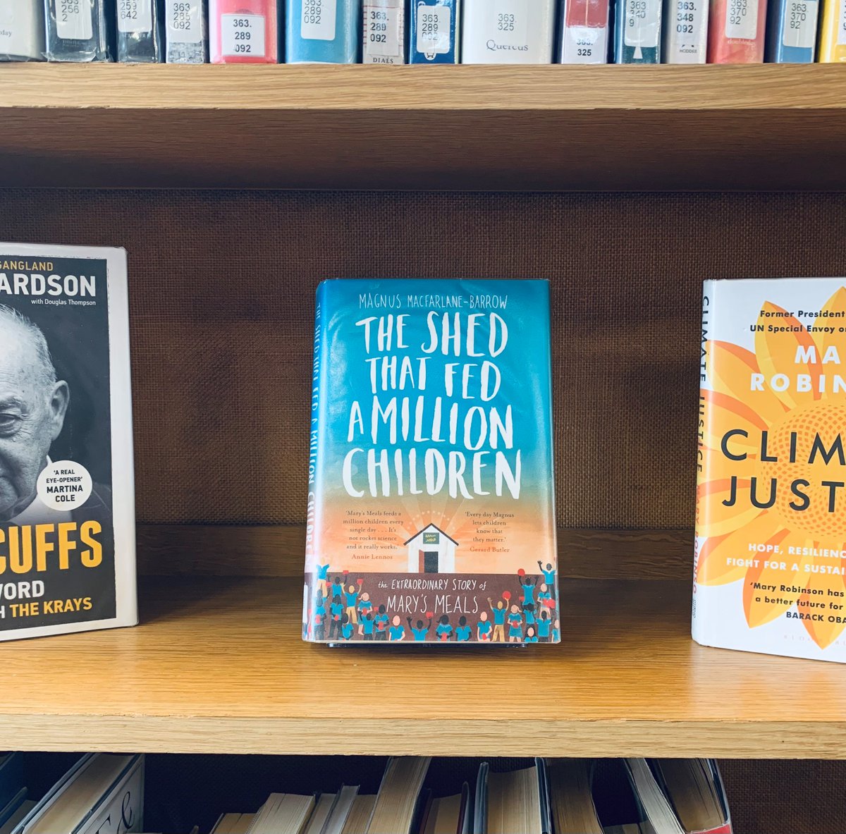 Hannah Moore (Mary's Meals) (@hannahmooremm) on Twitter photo You can pick up a copy of the inspirational story of <a href="/marysmeals/">Mary’s Meals</a>, The Shed that Fed a Million Children at Shrewsbury Library. Why not put it on your list of summer reads?
#marysmeals #goodreads #summerreads #theshedthatfed #shrewsbury #shropshire You can pick up a copy of the inspirational story of <a href="/marysmeals/">Mary’s Meals</a>, The Shed that Fed a Million Children at Shrewsbury Library. Why not put it on your list of summer reads?
#marysmeals #goodreads #summerreads #theshedthatfed #shrewsbury #shropshire
