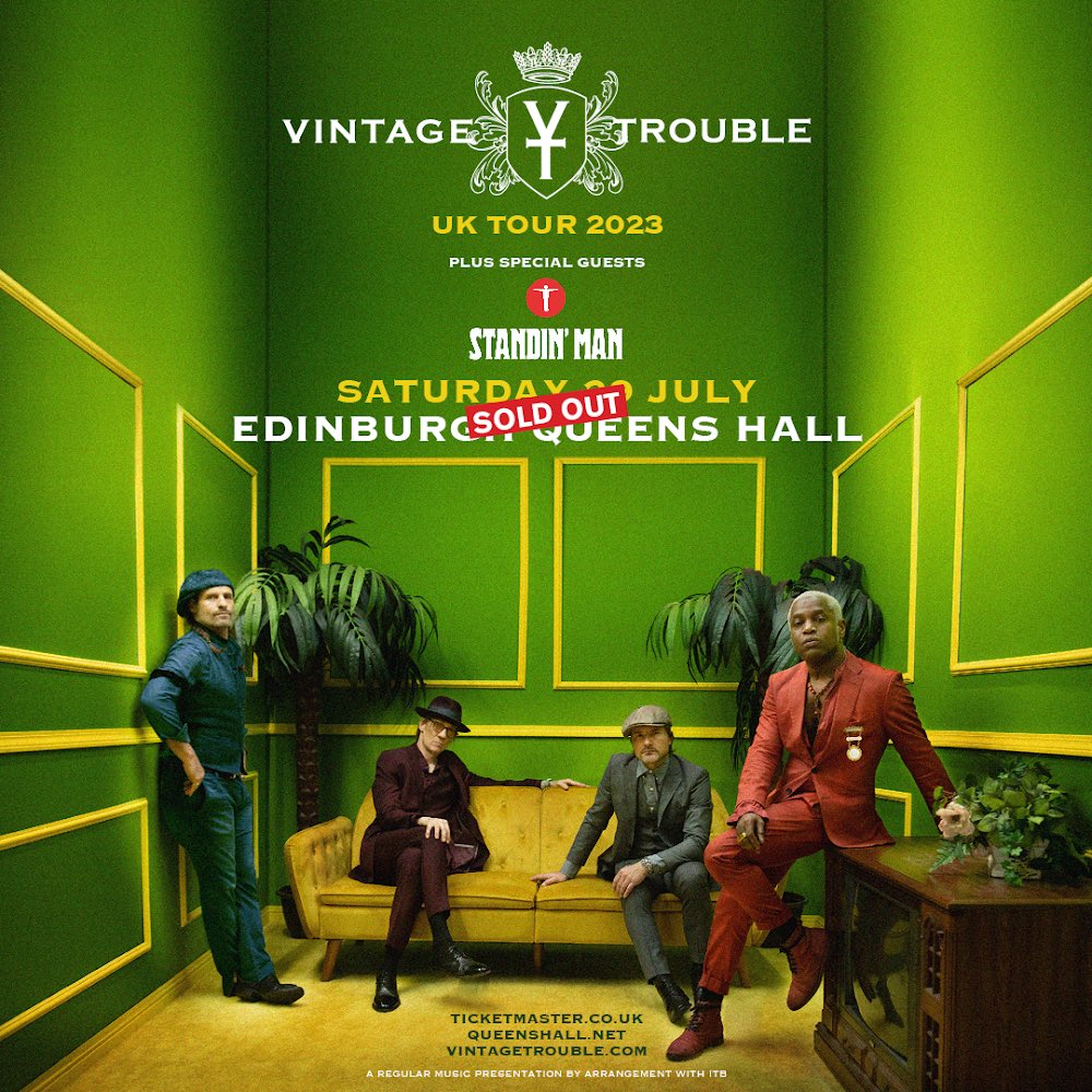 Can’t wait to see see all you TROUBLEMAKERS in Edinburgh at <a href="/queens_hall/">The Queen's Hall</a>!!