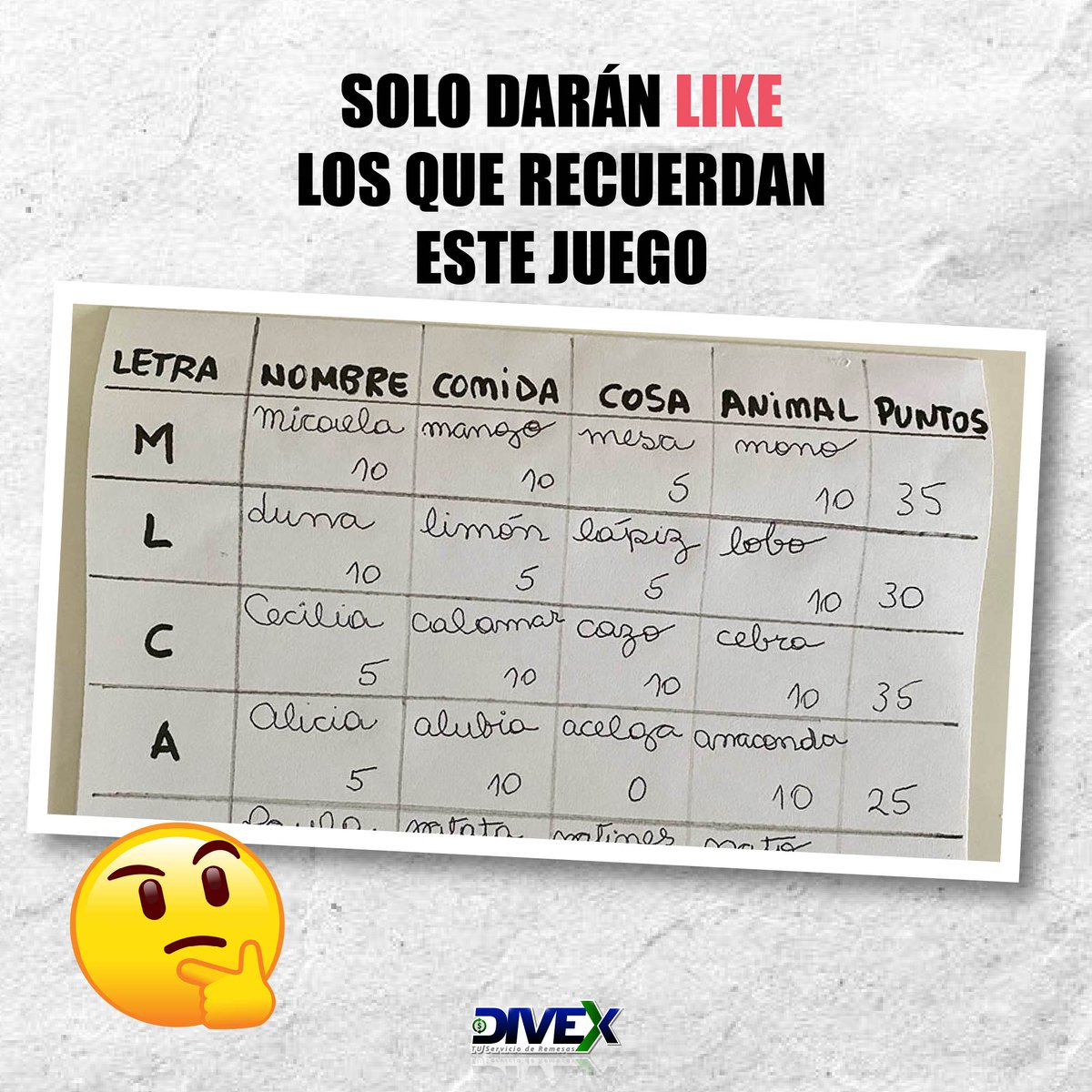 DivexRemesas's tweet photo. ¿Recuerdas su nombre?
Comenta...
.
https://t.co/MKQnBnRW3k
  #TBT #JuevesdeTBT https://t.co/iY2AtjXH64