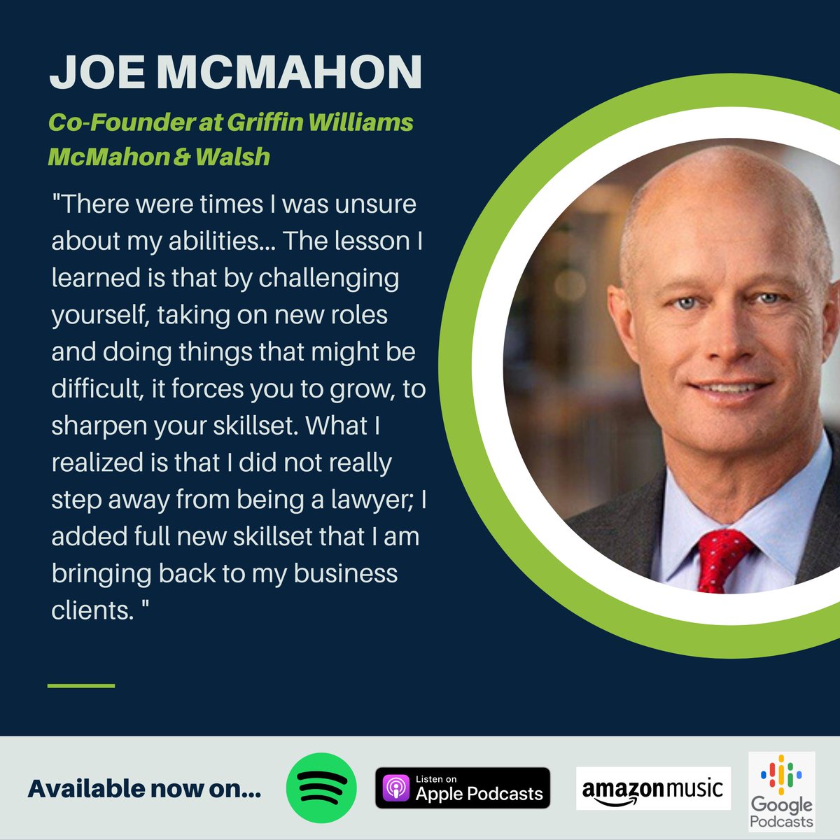OurIBC's tweet photo. This week's interview with Joe McMahon is now live! Check it out to learn about his fascinating path in law. He is a great example of what leadership and work ethic can do. https://t.co/lttZ5TwWnG