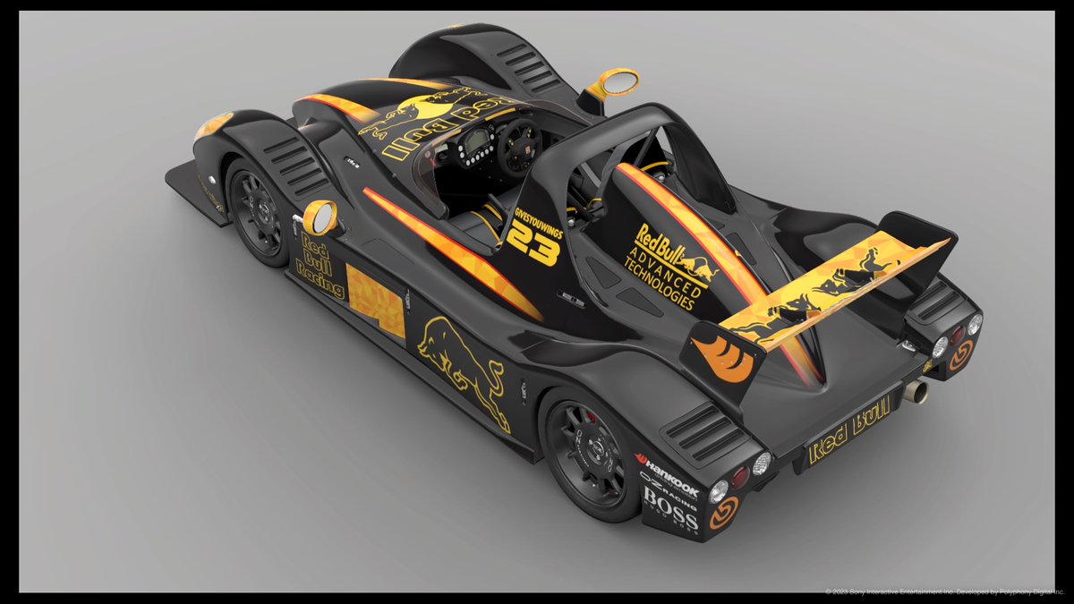 Nerdy_Graham's tweet photo. Radical SR3. Red Bull livery design.
#GT7 #GranTurismo https://t.co/JauoRyXh06